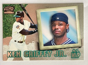 Ken Griffey Jr. 1998 Pacific Invincible Silver #149 - Mariners HOF MLB
