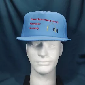 Habitat for Humanity Lower Spartanburg County Foam Snapback Trucker Cap Hat - Picture 1 of 8
