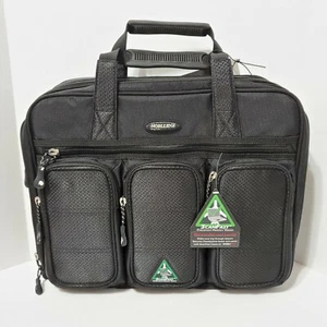 Mobile Edge Briefcase Bring It On Scan Fast Corporate Laptop Black 15.4" Screen - Picture 1 of 12