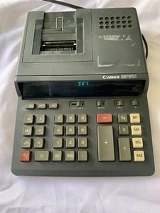 Canon MP31D Black Printing Desktop Office Adding Machine Calculator - Tested - Picture 1 of 6