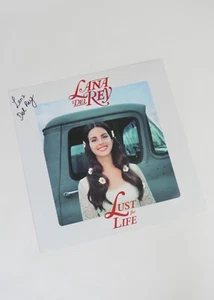 Lana Del Rey Lust For Life Signed Artwork Lithograph Print 2017 | 12 x 12" - Picture 1 of 8