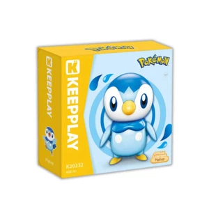 Auténtico Pokémon Piplup Roundy Kuppy K20232 con licencia oficial Qman Keeppley K20232 - Imagen 1 de 5