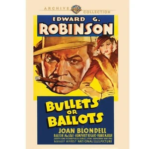 Bullets or Ballots 1936 dvd Edward G. Robinson, Joan Blondell, Barton MacLane - Imagen 1 de 1