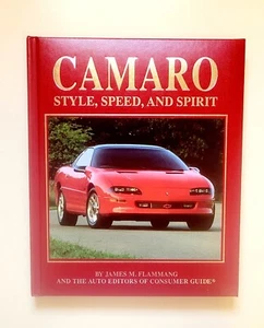 Camaro Style, Speed, And Spirit James Flammang New Old Stock 1993 Free Shipping - Picture 1 of 7