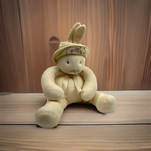 Coniglietto peluche coniglietto Hallmark Bunnies by the Bay Baylee 2002 imbottito da collezione - Foto 1 di 11
