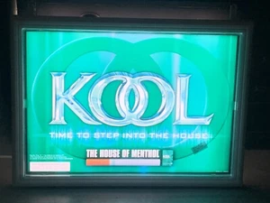 Vtg Kools Kool Cigarettes Tobacco Store 29" Lighted Gas Oil Sign Excellent (EY) - Picture 1 of 18