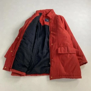 w1656Burberry Prorsum Down Jacket Padded Lining Horse Embroidery Nova Check Red  - Picture 1 of 10