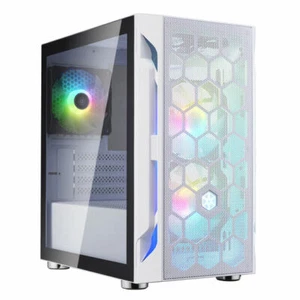 Silverstone FAH1MW-PRO (WEISS) M-ATX/Mini-DTX/Mini-ITX 120 MM LÜFTER ARGB Hülle - Bild 1 von 5