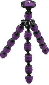 Caltar Universel Spider Gorille Pod Mini Flexible Trépied 832, Violet - Photo 1 sur 5