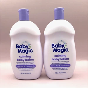 2 - Baby Magic Beruhigende Körperlotion, Lavendel & Kamille, je 16,5 flüssige Unzen - Bild 1 von 3