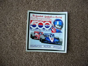 1987 Indianapolis 500 Collector Event Decal Stricker 71st Indianapolis Motor - Bild 1 von 1