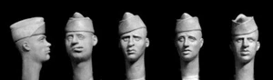 Hornet Heads - 5 cabezas, usando gorras US a Overseas - HUH/9 - Imagen 1 de 4