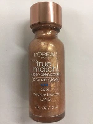 L'OREAL True Match Super-Blendable Bronze Glow Cool Medium Bronze C 4-5. - Image 1 of 3