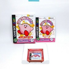 Koro Koro Kirby Tilt n Tumble Gameboy Color GB GBC Nintendo Japan Box Manual VG