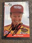 John Myers AUTOGRAPHED 1993 FINISH LINE Racing NHRA PRO STOCK BIKE RACER Signed