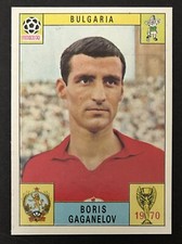 1970 Panini Mexico 70 Boris Gaganelov World Cup Sticker Multi Language Bulgaria