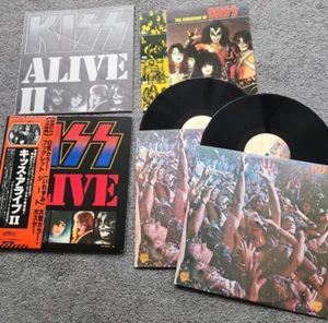 KISS - 'Alive II' Japan G/F 2LP, with obi, Booklet & insert - Picture 1 of 1
