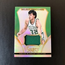 2013-14 Panini Select Kevin McHale Select Swatches Prizm 09/25 #83 Celtics