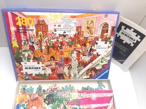 komplett+rar: 280 Teile Krimi II Puzzle Ravensburger Wolfgang Ecke 1974 Textheft - Bild 1 von 7