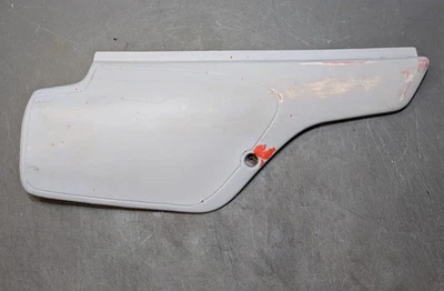 Cubierta lateral derecha panel plástico matrícula Honda XR600R 1986 Foto 1 de 2