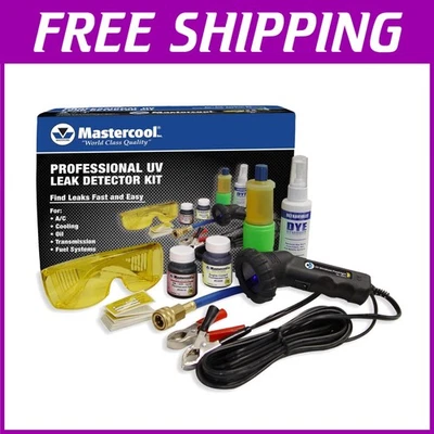 High-Intensity 12V UV Light Leak Detector Kit with Universal Dyes and Carry Case - Image 1 of 4