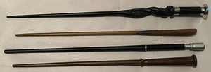 Fantastic Beasts Wands Set x4 Dumbledore, Tina Goldstein, Newt, Percival Graves - Imagen 1 de 6