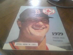 REDSOX 1979 PROGRAM/ SCORECARD/YAZ - Picture 1 of 7