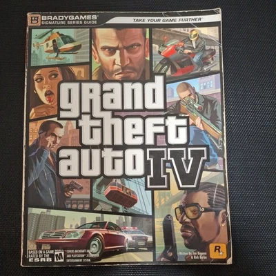 Grand Theft Auto 4 Strategy Guide Brady Games Signature Series Guide Xbox360 PS3 - Image 1 of 4