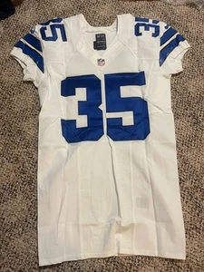 Dallas Cowboys WR 2013 Game Issued Jersey White Days #35 Sz 42 - Picture 1 of 5