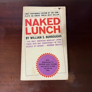 Naked Lunch By William S. Burroughs | First Paperback Edition - Picture 1 of 3