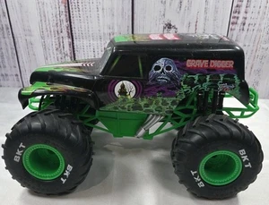 Monster Jam Spin Master Large Grave Digger RC Truck BKT Tires No Remote Untested - Picture 1 of 8