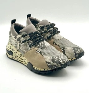 Steve Madden Cliff Hidden Heel Sneakers Shoes Women's Size 7.5 Animal Print - Picture 1 of 11
