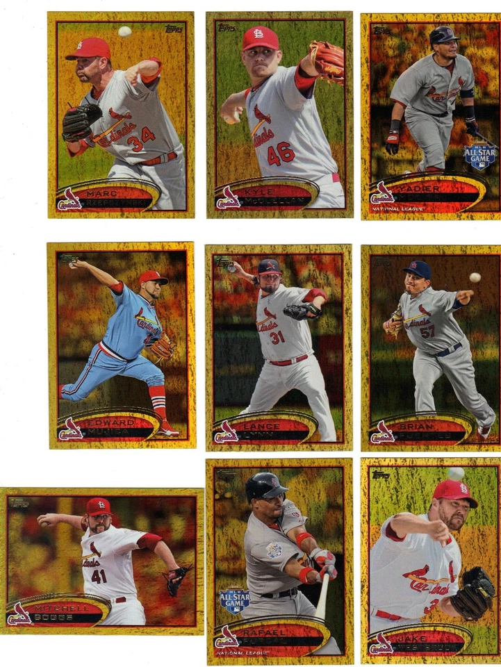 2012 Topps Gold Sparkle Jake Westbrook St. Louis Cardinals #US12 - Image 1 of 1