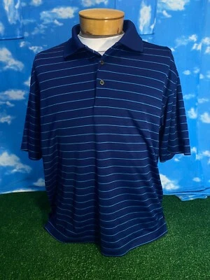 Polo da golf Grand Slam XL blu extra large c41 - Immagine 1 di 4