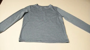 BIXBY NOMAD LANGARM PULLOVER SHIRT GRAUBLAU - JUNGEN GR. S (6/7) - Bild 1 von 8