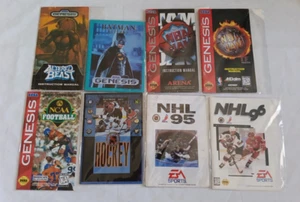 Sega Genesis Manuals Booklets (Authentic) - Good - You Pick / Choose - Picture 1 of 3