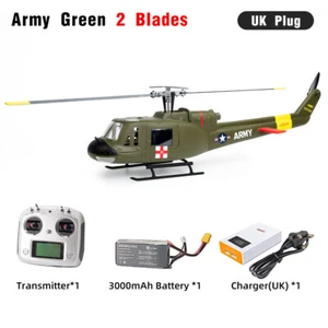 Fly Wing UH1 V4 RC Helicopter M10 GPS H1 Flight Controller Altitude Hold - Picture 1 of 16