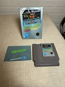 Rad Racer Video Game NES Nintendo W/ Box And Manual Read Description - Picture 1 of 19