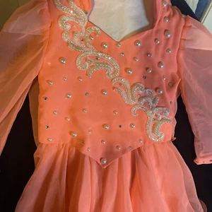 Vtg Pageant Kids Dawson Couture Fashion Dress Size 5t Girls Two Pieces - Picture 1 of 14