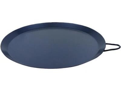 Brentwood BCM-21 Black 8.5" Carbon Steel Non-Stick Round Comal Griddle, Black - Image 1 of 2