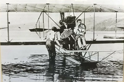 A-1 TRIAD Photograph Naval Aviation 75th Anniversary USN Lt Ellyson 8x10 Photo - Image 1 of 4