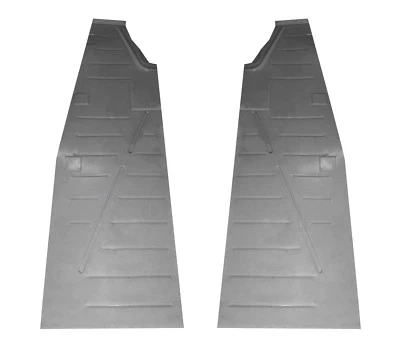 1937 1938 Ford Tudor Fordor Coupe Conv  Full Length Front Floor Pans  NEW PAIR - Image 1 of 2