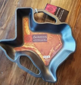 NEU Cocinaware Pre-seasoned Gusseisen Texas Form Pfanne - Bild 1 von 2