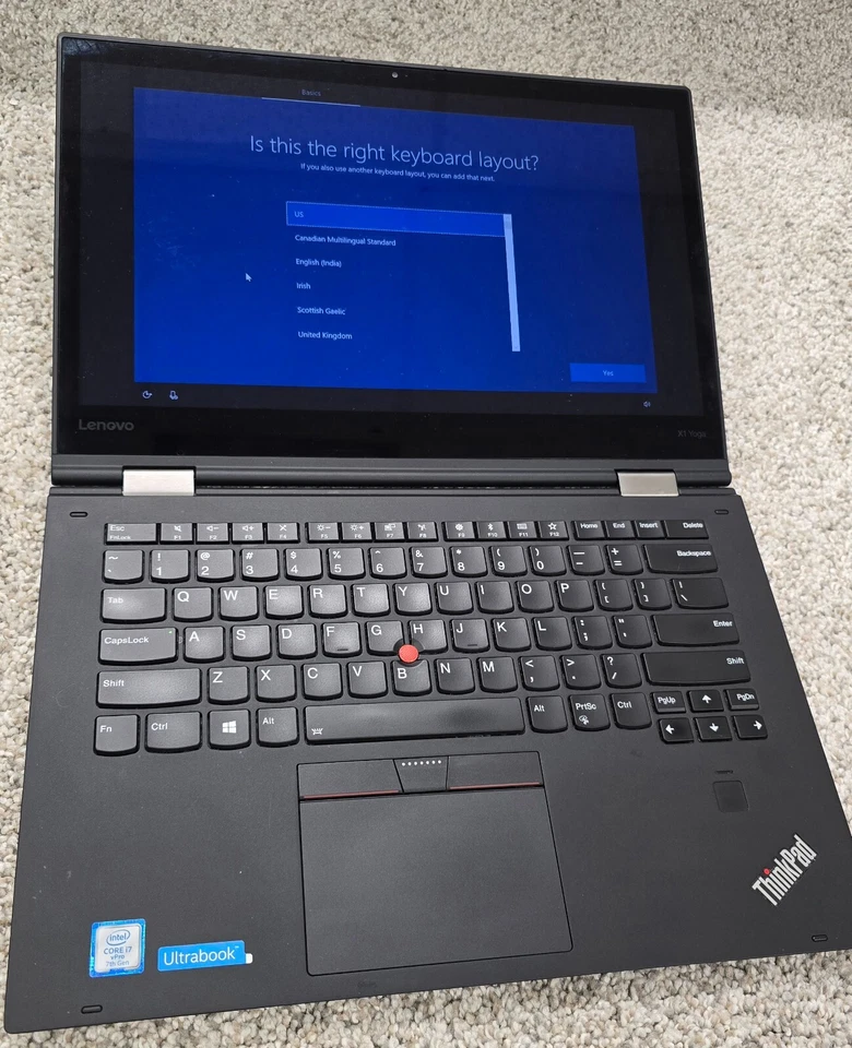 Lenovo ThinkPad Yoga Ultrabook 14" i7 7ª generación 16 GB 500 GB SSD  Foto 1 de 4