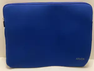Arvok Laptop Case Cover Zip Blue Padded 17 x 13 inches - Bild 1 von 12