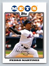 2008 Topps New York Mets Pedro Martinez New York Mets #NYM7