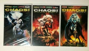 LOTE COMPLETO CHAOS QUARTERLY (1995) #1-3 DAMA DEATH DEMON PURGATORI - Imagen 1 de 1