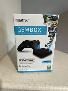 Consola de juegos Emtec GemBox Android CPU cuatro núcleos 1,5 GHz/1 GB de RAM/16 GB unidad flash - Imagen 1 de 9