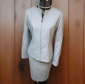 NEW Talbots Skirt Suit Size 4 Jacket 6 Skirt Two Piece Set Woven In Italy $458 - Picture 1 of 24