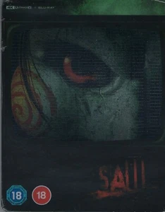Saw: Unrated 2-Disc Limited Edition 4K SteelBook w/Full PET Slip (Region B UK) - Picture 1 of 2